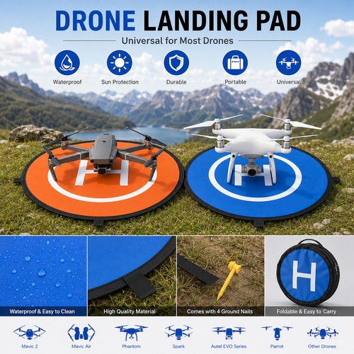 Drone landing pad helipad - pad,